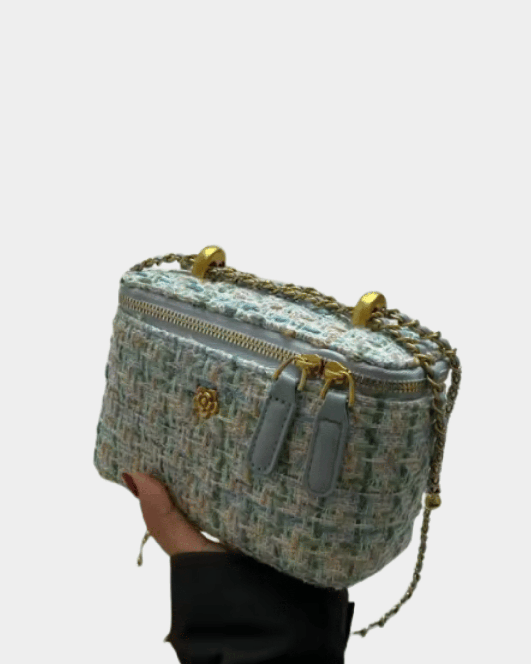Camille Tweed Vanity Bag