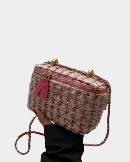 Camille Tweed Vanity Bag