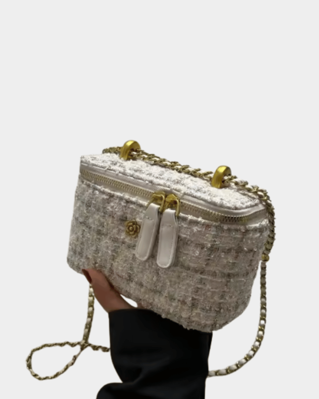 Camille Tweed Vanity Bag