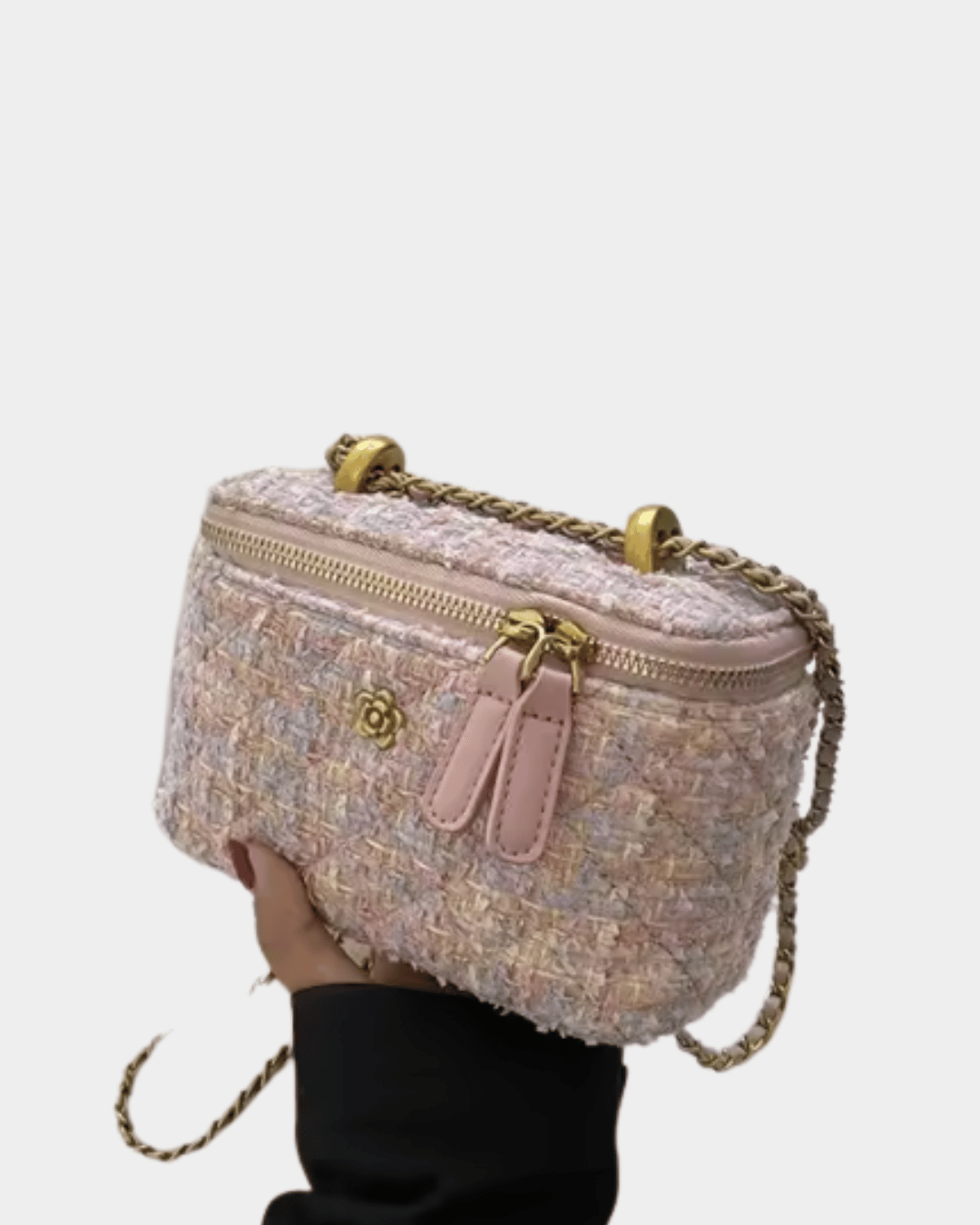 Camille Tweed Vanity Bag