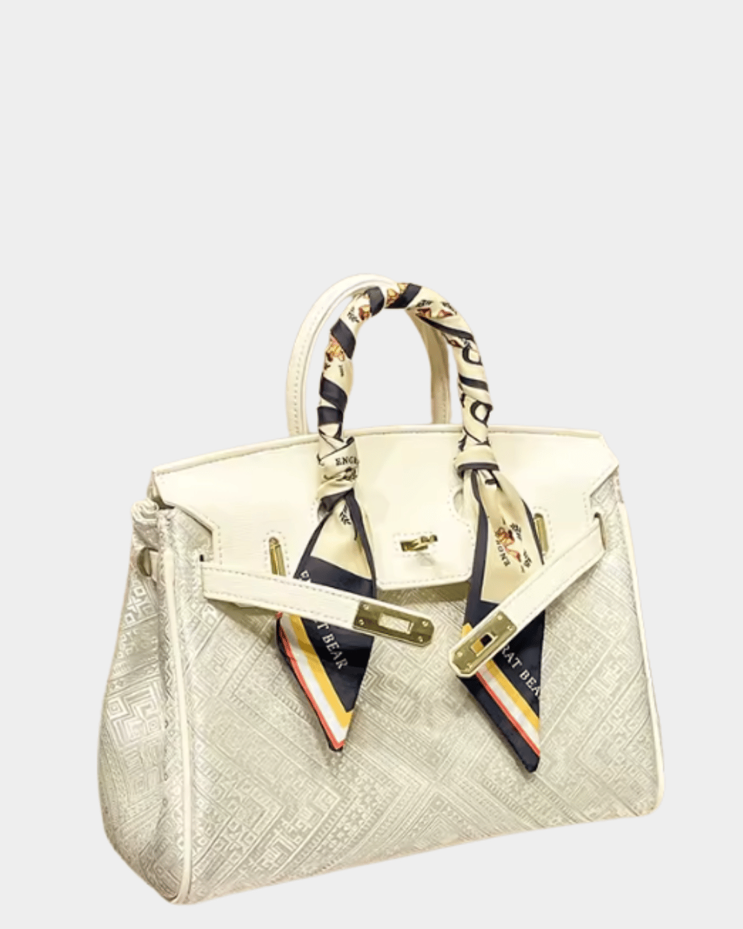 Monaco Silk Top Handle Bag
