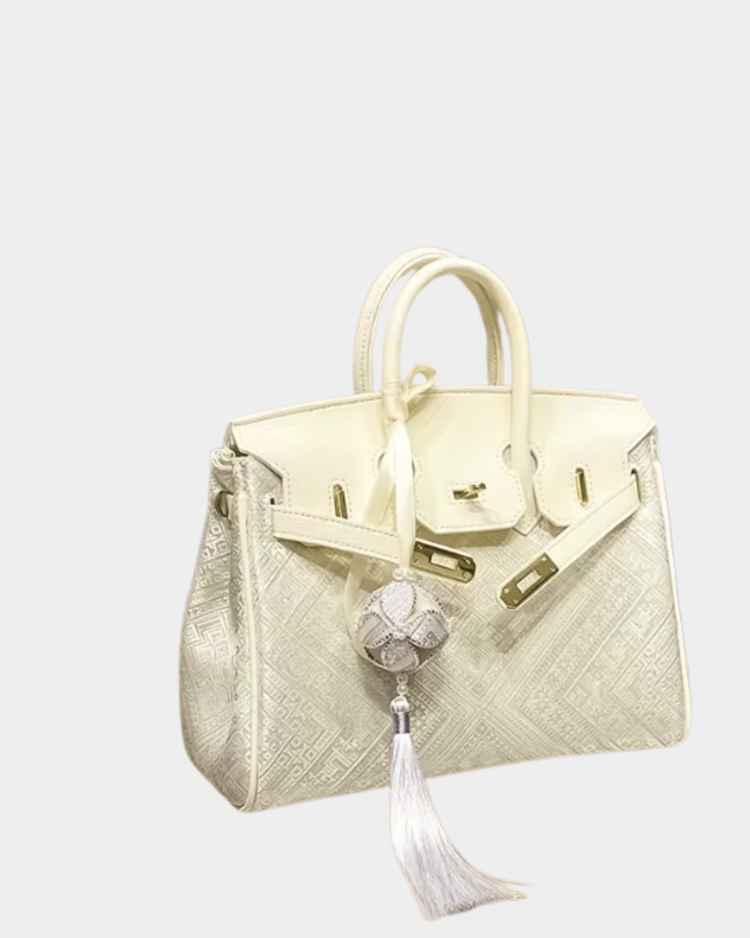 Monaco Silk Top Handle Bag