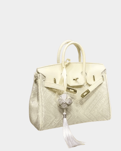Monaco Silk Top Handle Bag