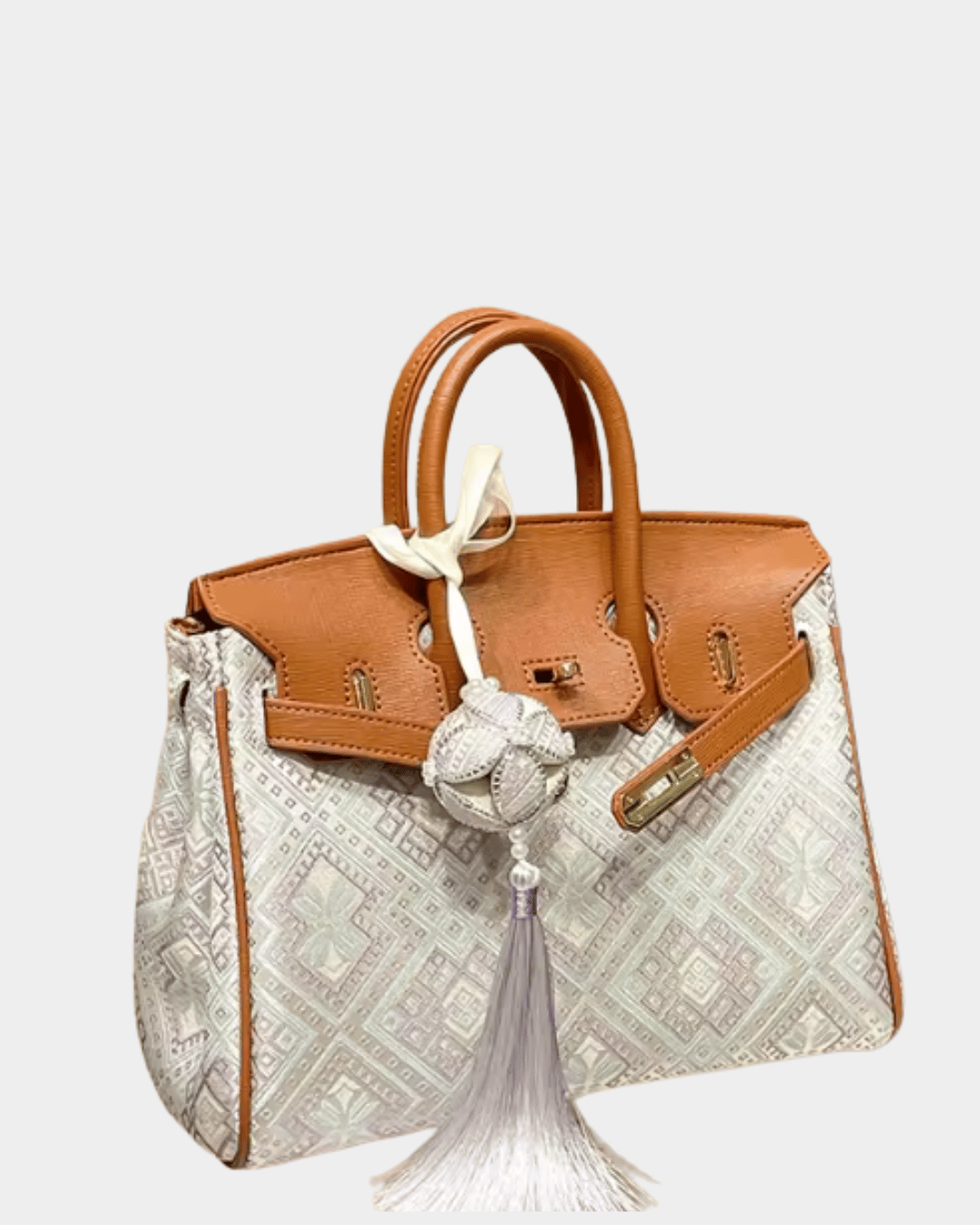 Monaco Silk Top Handle Bag