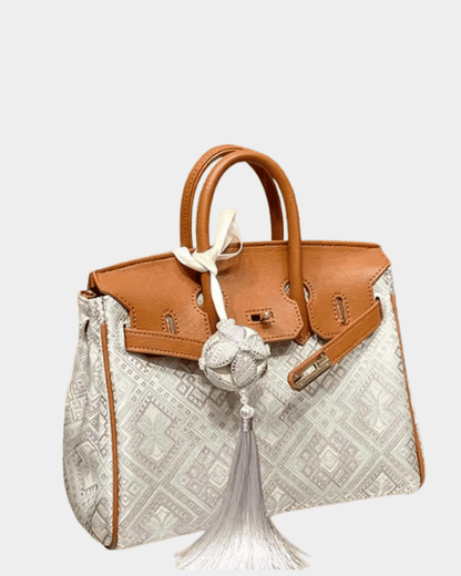 Monaco Silk Top Handle Bag